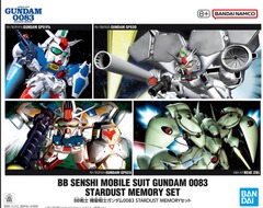 BB Senshi Mobile Suit Gundam 0083 Stardust Memory Set Model Kit