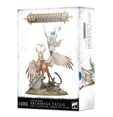 Lumineth Realm-Lords - Archmage Teclis and Celennar, Spirit of Hysh