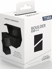 Ultimate Guard - Deck Case 100+ Boulder - Solid Black