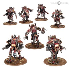 Chaos Knights - Battleforce Houndpack Lance
