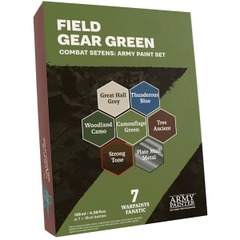 Army Painter - Combat Se7ens Field Gear Green Paint Set