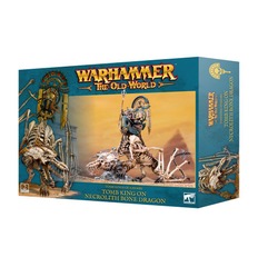 Warhammer The Old World - Tomb Kings of Khemri - Tomb King on Necrolith Bone Dragon