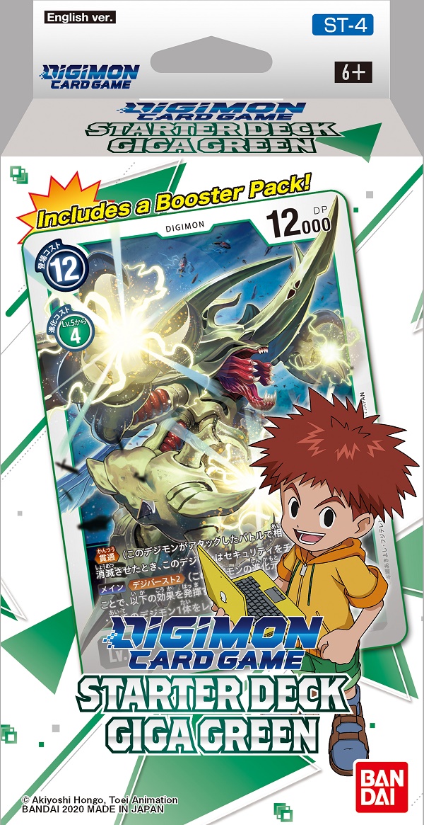 Digimon TCG - ST04 Giga Green Starter Deck