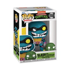 Pop! Television - Teenage Mutant Ninja Turtles - Slash with pre-mutated Slash Vinyl Fig