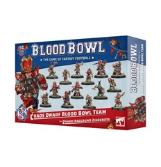 Blood Bowl - Chaos Dwarf Team - The Zharr-Naggrund Ziggurats