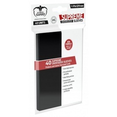 Ultimate Guard - Supreme UX Sleeves (40) - Oversized 91x129mm - Black