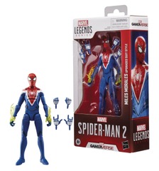 Marvel Legends - Gamerverse Spider-Man 2 - Miles Morales Upgraded Suit Style 6in Action Figure
