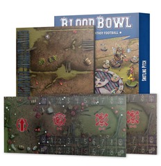 Blood Bowl - Snotling Team - Pitch and Dugouts