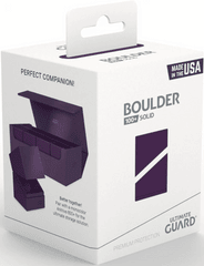 Ultimate Guard - Deck Case 100+ Boulder - Solid Purple