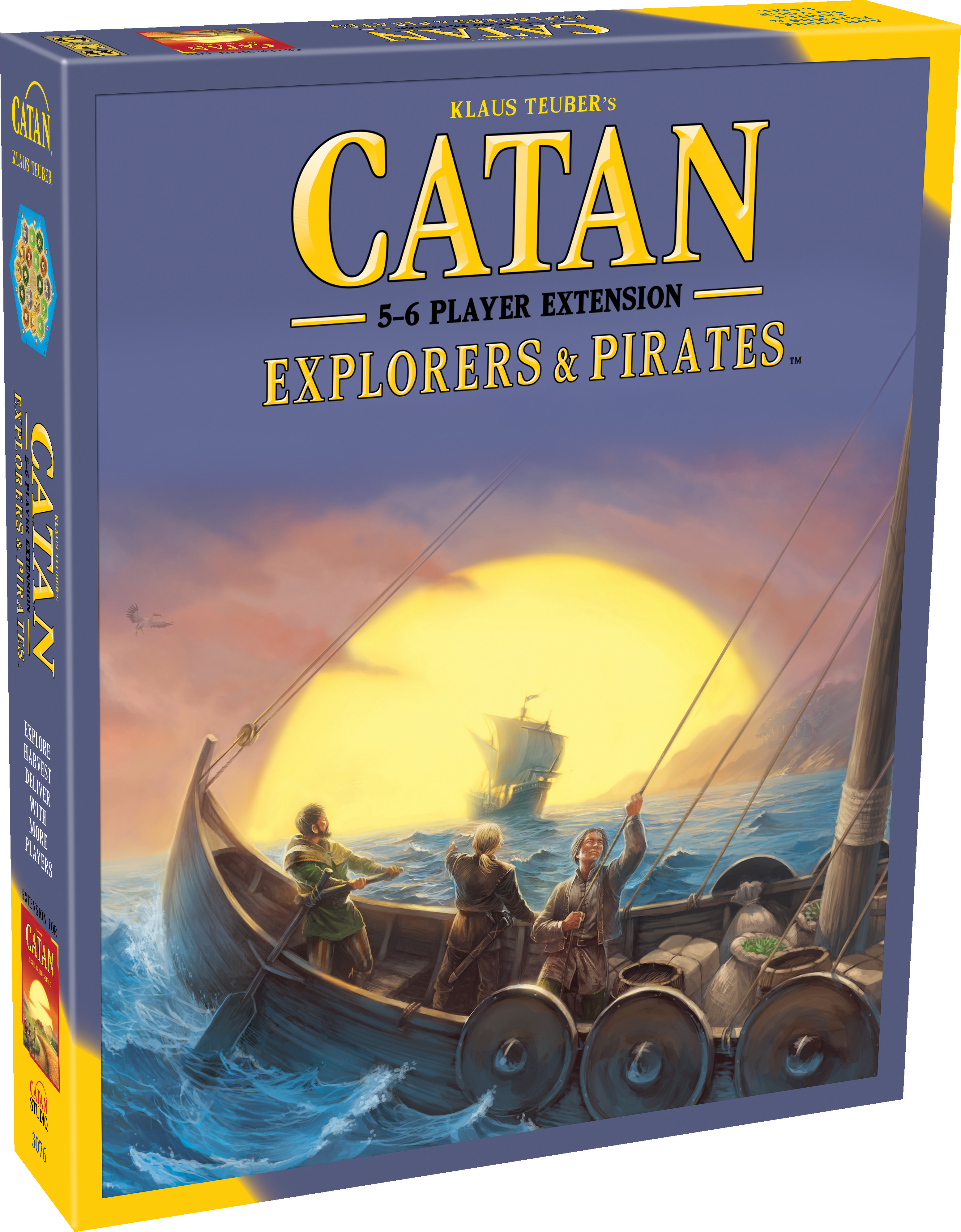 Catan 5E Explorers & Pirates 5-6 player expansion