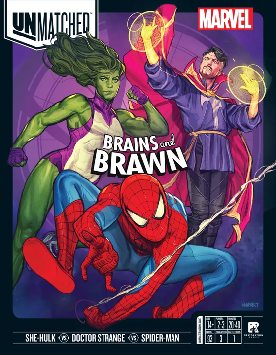 Unmatched - Marvel Brains and Brawn