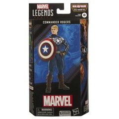 Marvel Legends - Commander Rogers 6in Action Figure (BAF Totally Awesome Hulk)