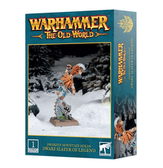 Warhammer The Old World - Dwarfen Mountain Holds - Dwarf Slayer Legend