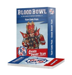 Blood Bowl - Chaos Dwarf Team - Team Card Pack