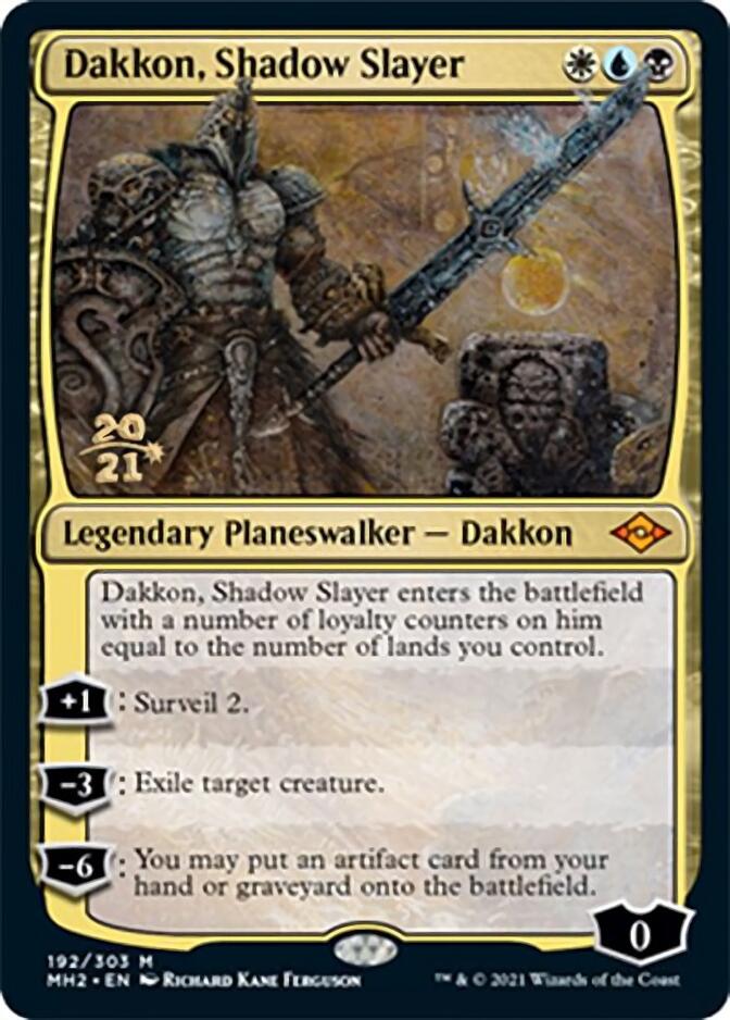 Dakkon, Shadow Slayer - Foil - Prerelease Promo