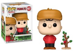 Pop! Television - Charlie Brown Christmas - Charlie with Tree Vinyl Fig