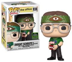 Pop! The Office - Dwight Schrute As Recyclops (#938) 2020 Spring Convention Limited Edition Exclusive (used, see description)