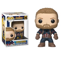 Pop! Avengers Infinity War - Captain America (#288) (used, see description)