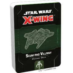 Star Wars X-Wing 2nd Ed - Damage Deck - Scum and Villainy