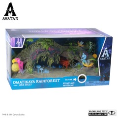 Disney's Avatar Wave 1 - Pandora World Omatika Rainforest with Jake Scully Deluxe Fig Set (McFarlane Toys)