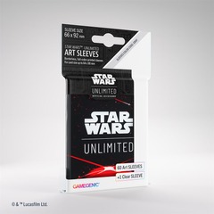 Gamegenic - Star Wars Unlimited Art Sleeves - Space Red 60ct