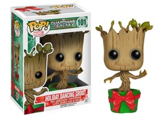 Pop! Guardians Of The Galaxy - Holiday Dancing Groot (#101) (used, see description)