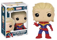 Pop! Marvel - Captain Marvel (#148) (used, see description)