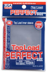 KMC Perfect Fit Sleeves - Top Load (64 x 89mm) - (100 ct)