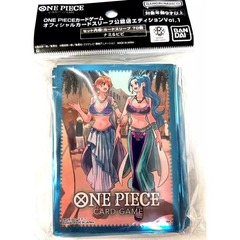 Carddass Sleeves - One Piece - Nami & Vivi 70ct