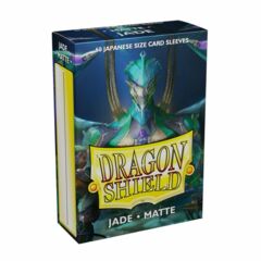 Dragon Shield - Matte Japanese Size Sleeves - Jade 60 ct