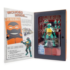 BST AXN x IDW - TMNT - Best of Michelangelo Action Figure & Comic Book