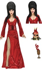 Elvira Red Fright and Boo 6in Clothed Action Figure