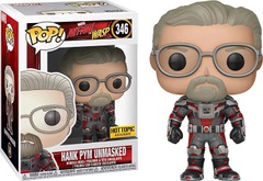 Pop! Ant-Man And The Wasp - Hank Pym Unmasked (#346) Hot Topic Exclusive (used, see description)