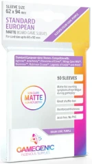 Gamegenic - Matte Board Game Sleeves - Standard European 50 Count