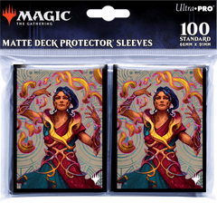 Ultra Pro - Sleeves 100ct - MTG The Lost Caverns Of Ixalan V2 Saheeli, The Suns Brilliance