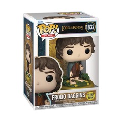 Pop! Movies - The Lord of the Rings - Frodo Baggins Glow-in-the-Dark Vinyl Figure (Funko Plus #1832)