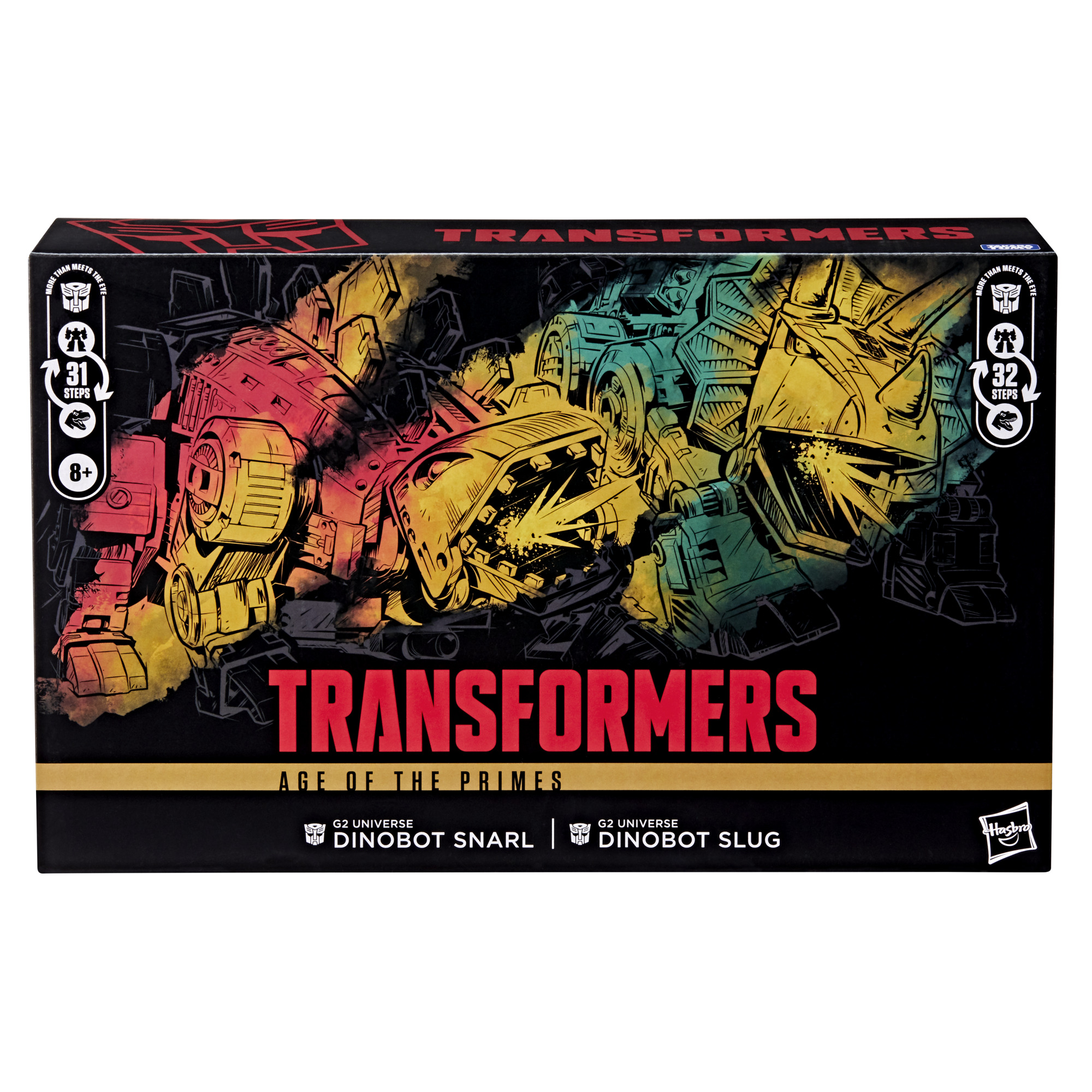 Transformers - Age of the Primes - Dinobot Snarl & Dinobot Slug Multipack (G2 Universe)