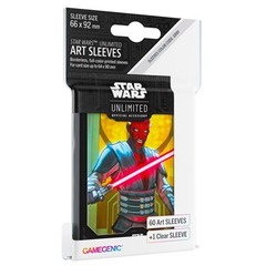 Gamegenic - Star Wars Unlimited Art Sleeves - Darth Maul 60ct