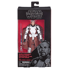 Star Wars The Black Series - Clone Commander Obi-Wan Kenobi 6in Action Figure (Re-Run)