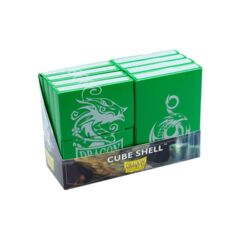 Dragon Shield - Cube Shell - Green 8 ct