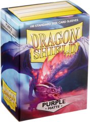 Dragon Shield - Matte Sleeves - Purple 100 ct