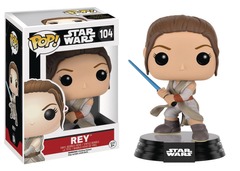 Pop! Star Wars - Rey (#104) (used, see description)