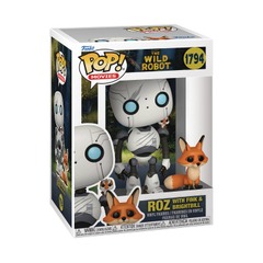 Pop! Movies - The Wild Robot - Roz with Fink & Brightbill Vinyl Figure (Funko #1794)
