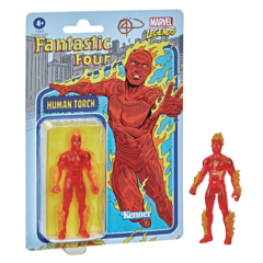 Marvel Retro Legends - Human Torch 3.75inch Action Figure