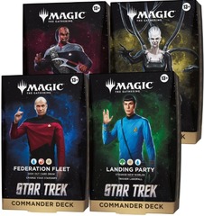 MTG: Star Trek Commander Deck (Set of 4)(Limit 1 per customer)