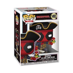 Pop! Marvel - Deadpool Literary Classics - Deadpool as Long John Silver Vinyl Figure (Funko Plus #1493)
