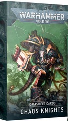 Chaos Knights - Datasheet Cards (10E)