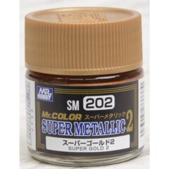 Mr Hobby - Mr Color Super Metallic 2 - SM202 Super Gold 2