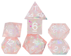 Sirius Dice - Sharp-Edged Pink Fairy 7pc