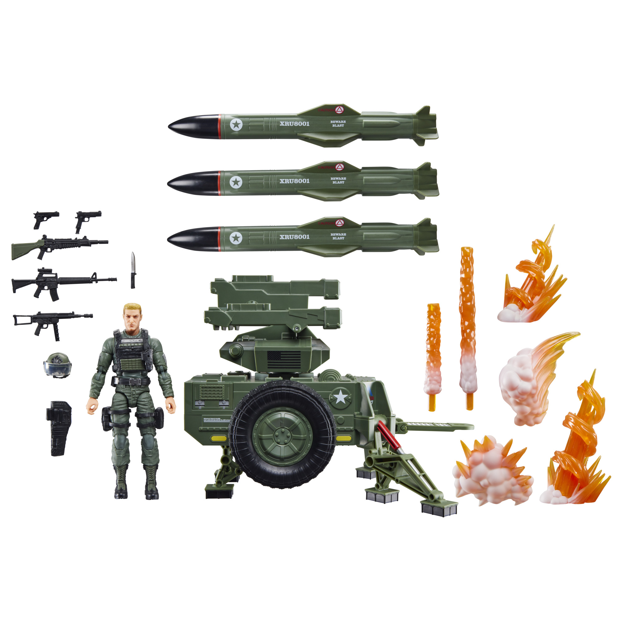 GI Joe Classified - Clayton “Hawk” Abernathy with M.M.S. (Mobile Missile System) Action Figure Set